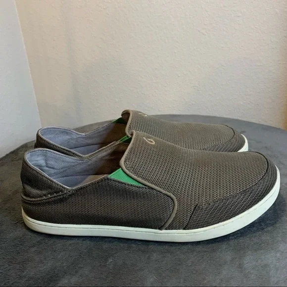 OluKai | Shoes | Olukai Nohea Mesh Mens Slip On Mustanglime  display picture 1